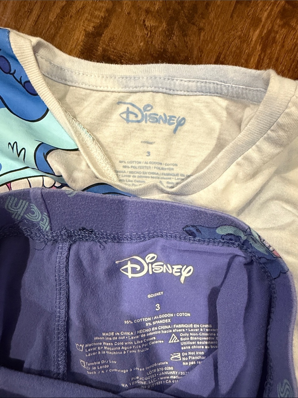 Disney Purple Stitch Tie-Front outfit - Picture 2 of 2